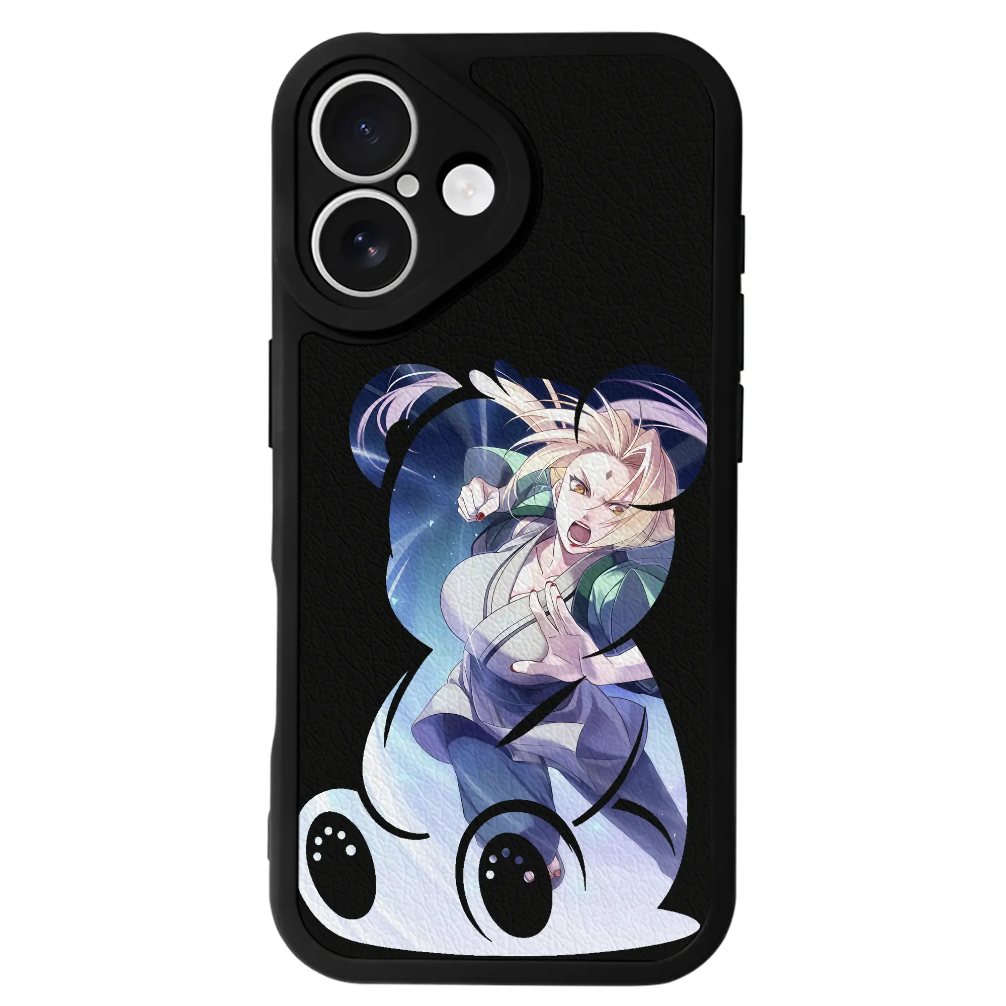 ナルト グッズ 綱手 - IPhone 16シリーズ対応 ・ シリコンスマホケース ・ レザー調 ・ 高精度フィット ・ 耐衝撃 ・ ワイヤレス充電対応 ・ 精密カット